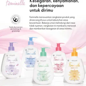 feminelle protecting intimate wash cranberry