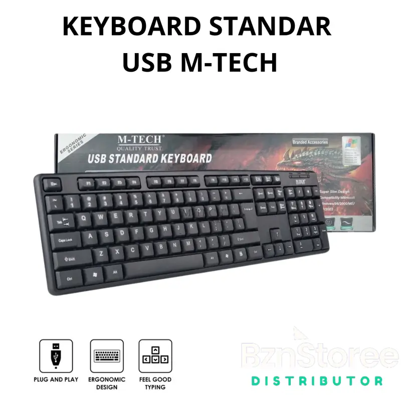 Keyboard USB standar / Keyboard murah / Keyboard Pc Computer / Standar 1