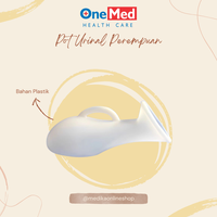 Gambar Pot Urinal Perempuan/ Pispot Urin Perempuan - OneMed dari Medika Onlineshop Kota Medan 1 Tokopedia