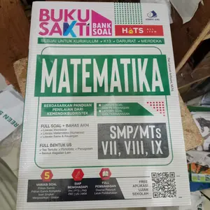 Buku sakti Bank soal MATEMATIKA SMP kls 7,8,9 HOTS