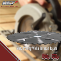 Gambar MST Mata Potong Gergaji Kayu TCT 180mm CIRCURAL SAW 7"x80T dari MST TOOLS Kota Administrasi Jakarta Barat 5 Tokopedia