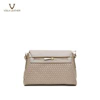 Gambar Tas Fashion Satchel Wanita Anyaman Kulit Asli Voila Gemima Nude dari Voila Leather Kota Administrasi Jakarta Pusat 4 Tokopedia