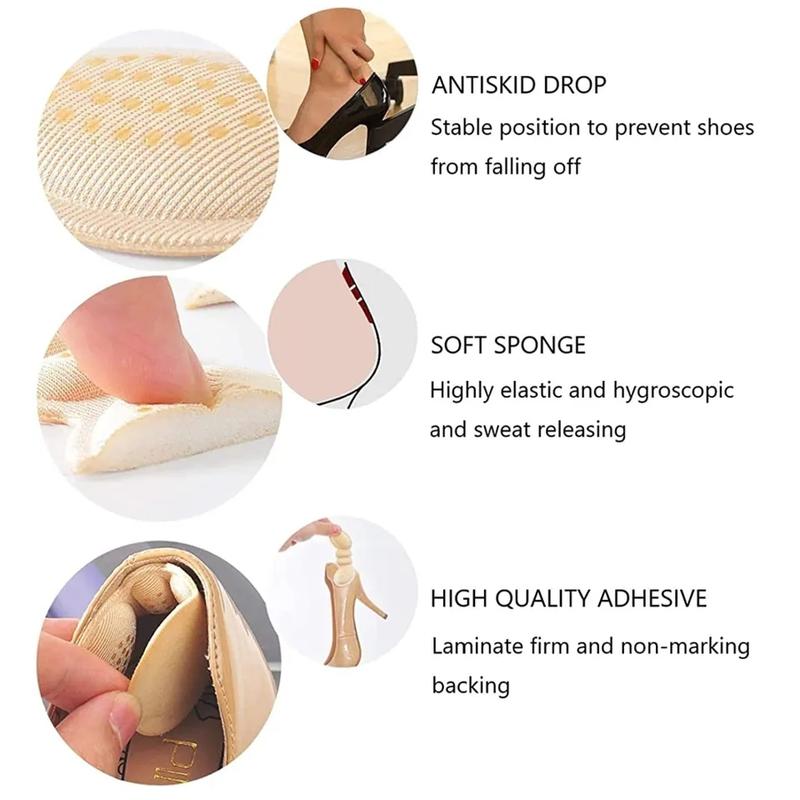 SEPASANG INSOLE SEPATU KEBESARAN SOL SEPATU ANTI TUMIT LECET INSOLE 2