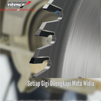 Gambar MST Mata Potong Gergaji Kayu TCT 180mm CIRCURAL SAW 7"x40T dari MST TOOLS Kota Administrasi Jakarta Barat 3 Tokopedia