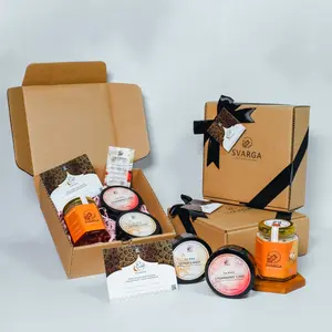Hampers Parcel Gift Box Eksklusif - Artisan Honey & Tea Blend Svarga A