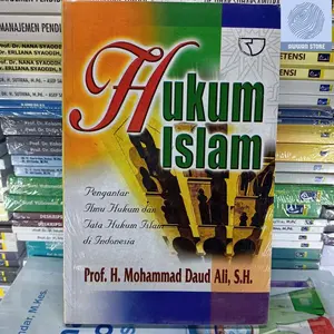 Ready Stock Buku Hukum Islam Pengantar Ilmu Hukum Dan Tata Hukum Islam