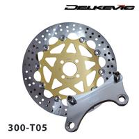 Gambar Piringan Cakram Depan Delkevic TZM 300mm - Karisma, Gold dari Delkevic.dnd Kota Administrasi Jakarta Barat 5 Tokopedia