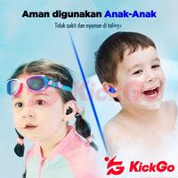 Gambar KickGO Klip Penutup Telinga Renang Dewasa dan Anak EarPlug Renang - EarPlug Hitam dari KickGoOfficialStore Kab. Tangerang 3 Tokopedia