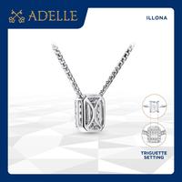 Gambar Kalung Berlian Adelle Jewellery - Illona Necklace - Baguette dari Adelle Jewellery Kota Administrasi Jakarta Utara 3 Tokopedia