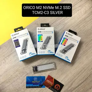 HDD Enclosure ORICO M2 NVMe M.2 SSD TCM2-C3 SILVER