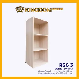 Rak Buku / Serbaguna Susun 3