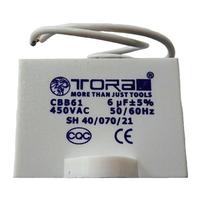Gambar TORA Kapasitor Kotak 6 Mikro Farad - Rectangle Capasitor Motor Run dari Tora Official Shop Kab. Bandung 2 Tokopedia