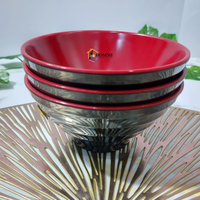 Gambar Mangkok Melamin Ulir Datar 5 inch Japanese Style Golden Dragon W05A4 dari Hommi.Mart Kota Bandung 4 Tokopedia