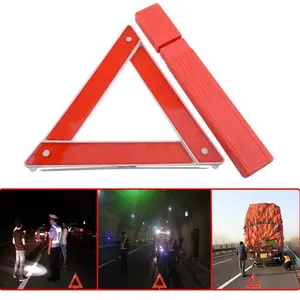 Segitiga pengaman mobil Lipat Tanda Peringatan Hazard Reflektor Car