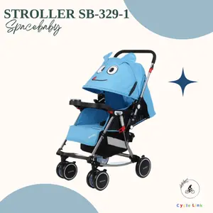 Baby Stroller Sb 329-1 Kereta Dorong Anak Bayi Spacebaby Lipat Folding