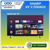 Gambar TV Android Sharp 70 Inch 4T-C70DK1X 4K Android TV 70 Sharp 70DK1X 70" dari Bogor Solution Electronic Kota Bogor 2 Tokopedia