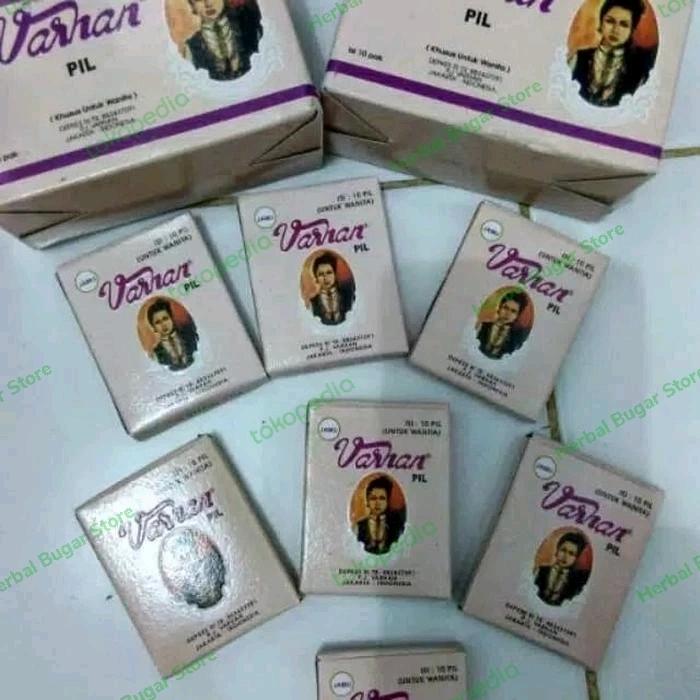 varhan pil/isi 10 pil/keputihan