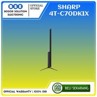 Gambar TV Android Sharp 70 Inch 4T-C70DK1X 4K Android TV 70 Sharp 70DK1X 70" dari Bogor Solution Electronic Kota Bogor 3 Tokopedia