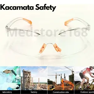Kacamata Safety Fashion Clear Bening Transparan Model Kings