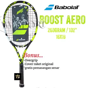 Raket Tenis Babolat BOOST AERO Yellow Black Berat : 260g 102" Original