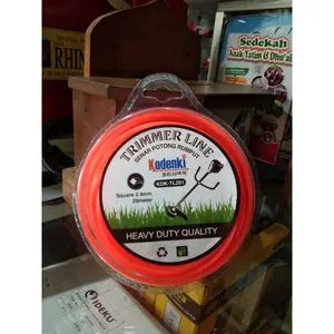 20 M TALI NILON SENAR POTONG RUMPUT GRASS TRIMMER LINE KODENKI 2.4mm