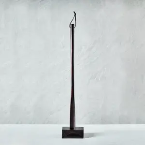 Skandif Standing Shoe Horn Premium Teak Wood Sendok Sepatu Kayu Jati