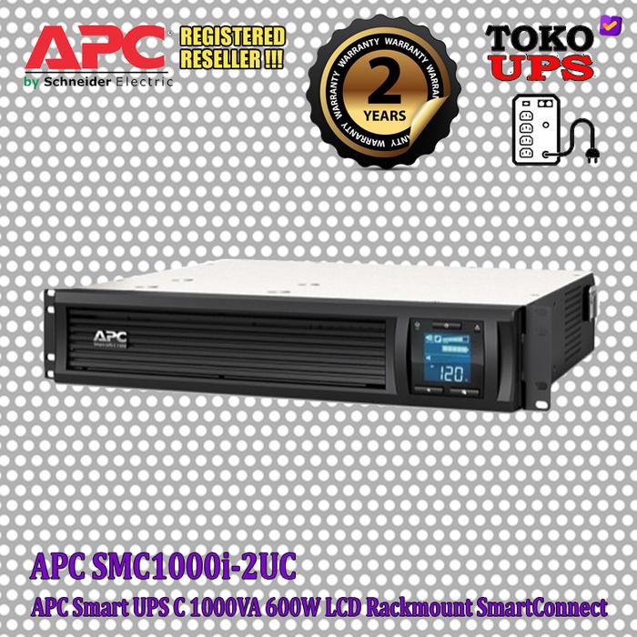 Gambar UPS APC SMC1000i-2uc 1000VA 600W Rackmount LCD Cloud - Unit dari TokoUPS Kota Administrasi Jakarta Pusat Tokopedia