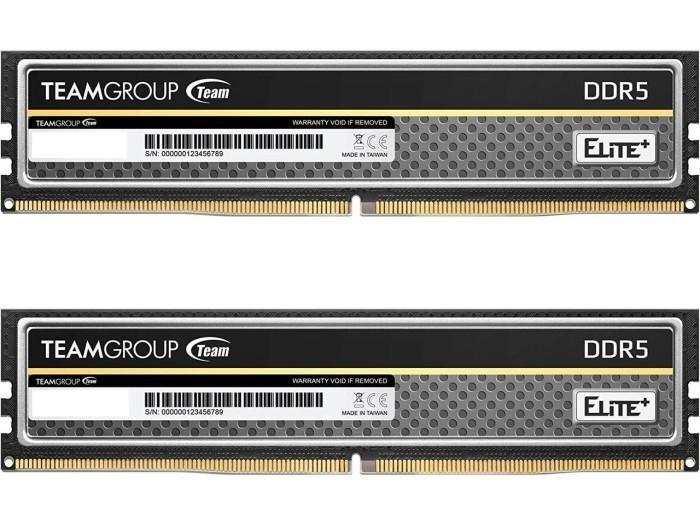 Gambar Team Elite PLUS DDR5 64GB (2x32GB) 5200Mhz - BLACK dari Toko Expert Komputer Kota Administrasi Jakarta Pusat Tokopedia