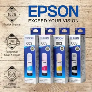 Paket 1set Epson 003 For L1110 L3110 L3110