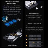 Gambar Lian Li Uni Fan SL INFINITY 120 I 140 - Mirror ARGB Fan Single Pack - SL120 Black dari Duta Mandiri Infokom Kota Administrasi Jakarta Pusat 5 Tokopedia