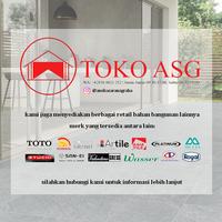 Gambar keramik lantai motif kasar ASIA TILE 25x25 Ruby Grey abu hexagonal dari Aneka Sarana Graha Kota Administrasi Jakarta Utara 5 Tokopedia