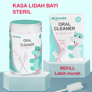 Oral Cleaner / Sikat Kasa Pembersih Lidah, Mulut & gigi Bayi