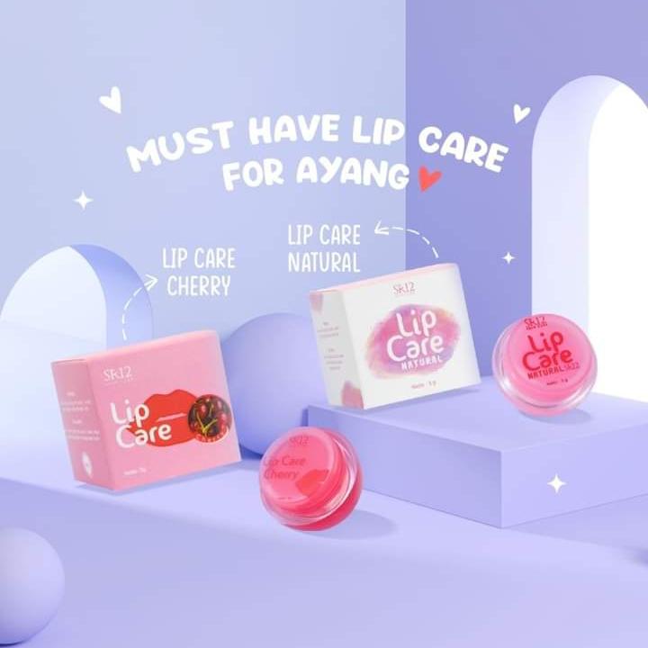 Lipcare SR12 Cherry Rahasia Bibir Plumpy dan Sehat Solusi Bibir Kering Tampilan Glass Skin Bibir Lembap dan Berkilau 0
