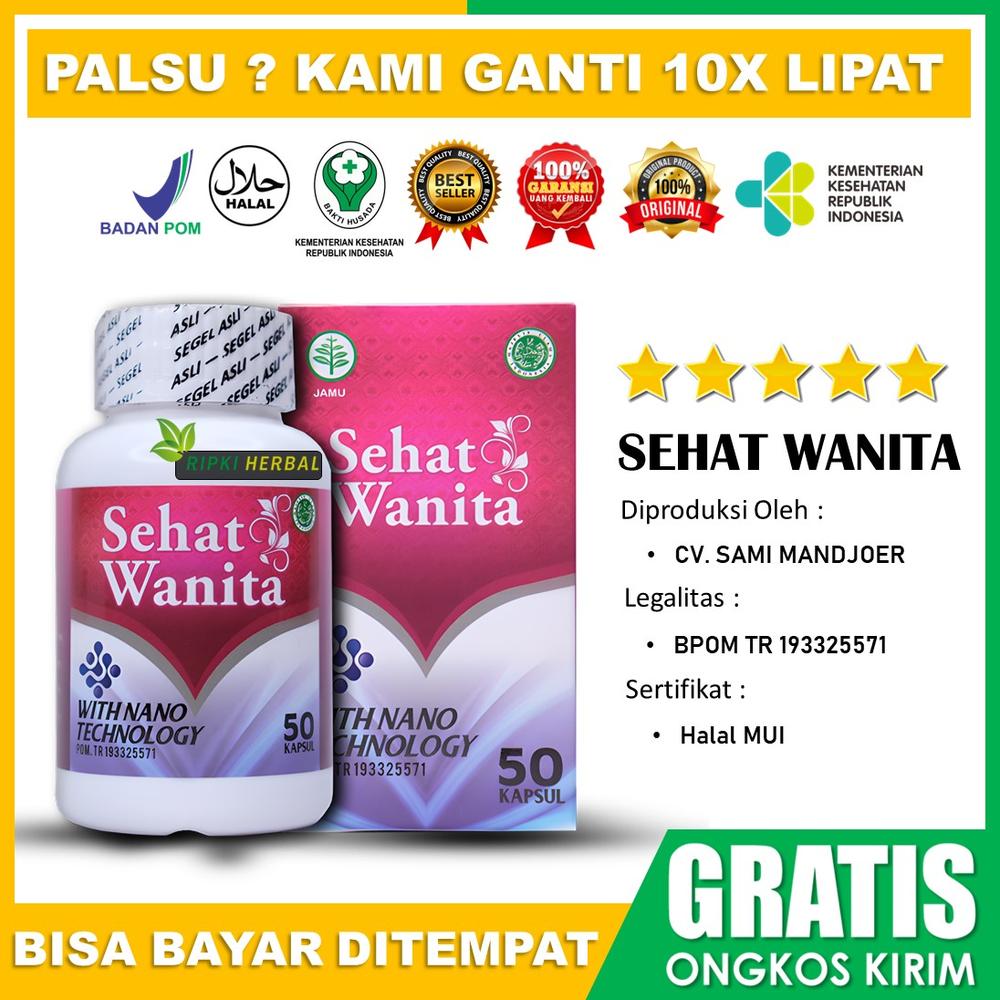 Obat Kista Bartholin Herbal Miom Penghilang Benjolan di Miss V - 50 Kapsul