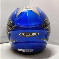 Gambar Helm Zeus ZS-811C Yamaha Blue Al17 Black FullFace Visor Flat New!! - M dari Bike Master Kota Bandung 5 Tokopedia