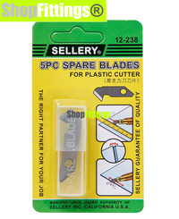 Gambar Sellery 12 238 Acrylic PVC Blade Refil Isi 5 Pisau Potong Aklirik HPL dari Shop Fittings Kota Administrasi Jakarta Timur 3 Tokopedia