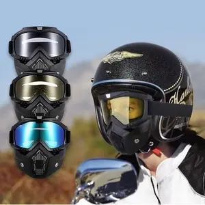 Kacamata Goggle Mask / Google Glass Helm Masker