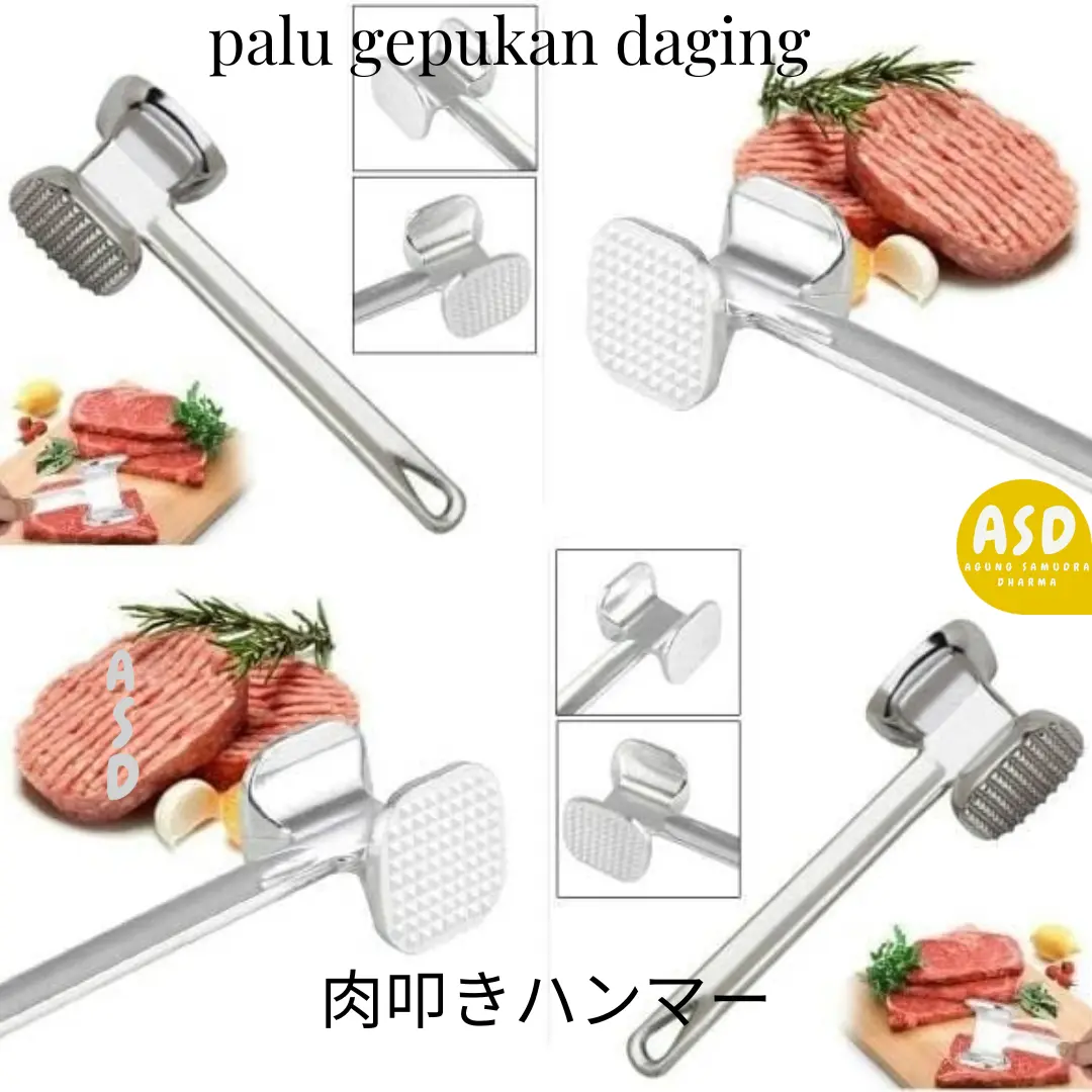 palu daging - palu gepukan daging - palu stainless daging-palu
