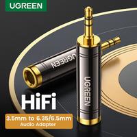 Gambar UGREEN Audio Jack 6.5mm Female to 3.5mm Male Adapter Converter 60711 - 20503 dari Ugreen Serpong Kab. Tangerang 2 Tokopedia