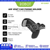 Gambar ROBOT Car Holder Air Vent RT-CH07 Phone Holder Mobil 360 Stand HP dari DEFCON Official Kota Administrasi Jakarta Utara 2 Tokopedia