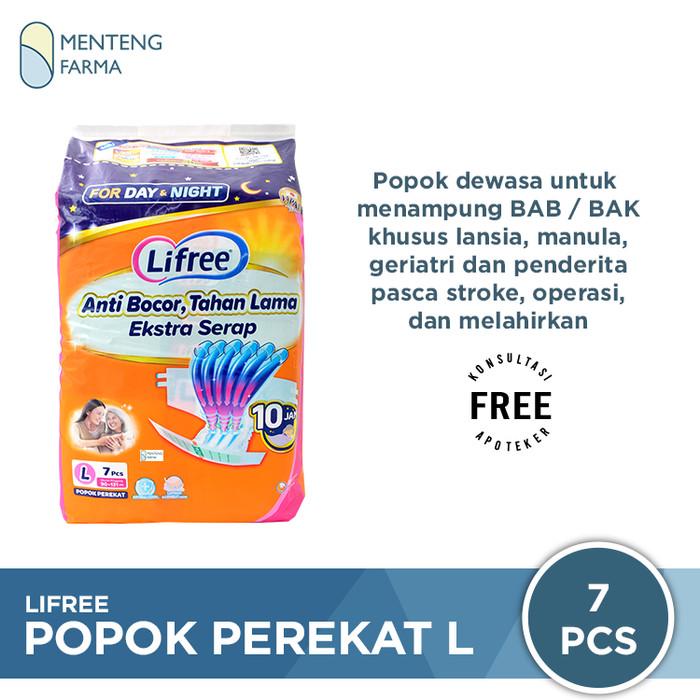 Gambar Lifree Popok Perekat L7 - Popok Perekat Dewasa Anti Bocor dari Menteng Farma Kota Administrasi Jakarta Pusat Tokopedia