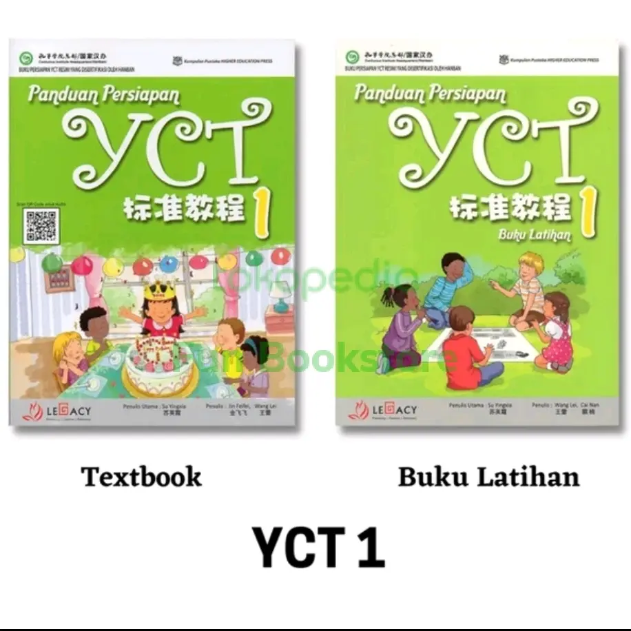 Panduan Persiapan YCT Buku Ajar + Buku Latihan 1