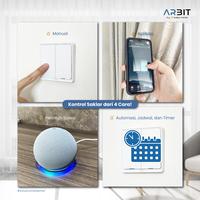 Gambar ARBIT Smart Home Zigbee Wall Switch 1 2 3 Gang Tombol Cetekan without Neutral Line Saklar Pintar  - Grey Tuya dari ARBIT Smart Home Kota Administrasi Jakarta Barat 3 Tokopedia