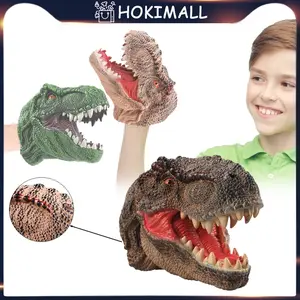 Mainan Anak: Hand Puppet Dinosaurus Tyrannosaurus / Mainan Tangan Dino