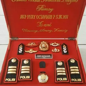 satu set pdh pdu custom ucapan dalam box