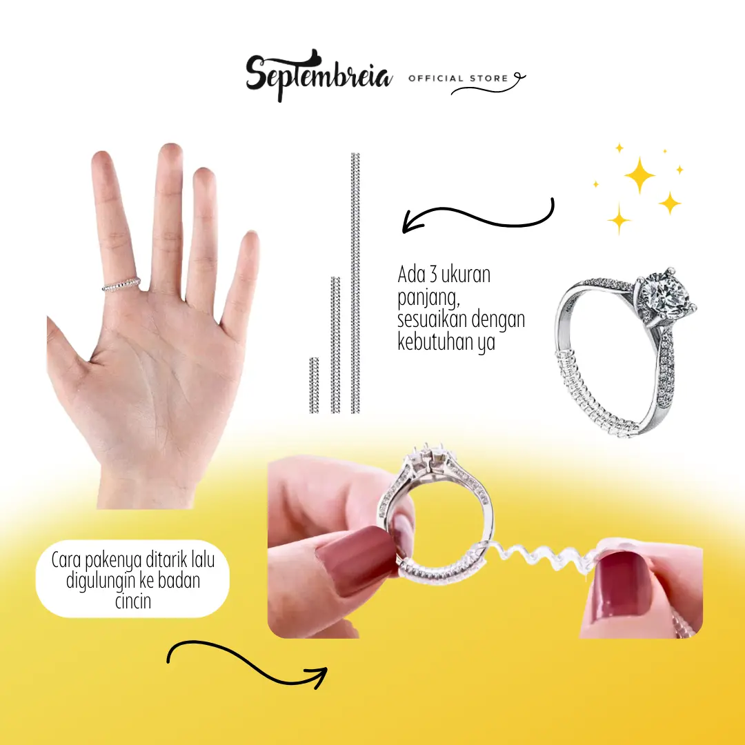 Alat Pengecil Ukuran Cincin Pengganjal Cincin Ring Adjuster