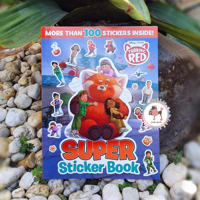 Disney Pixar Turning Red Super Sticker Book - Shop | Tokopedia
