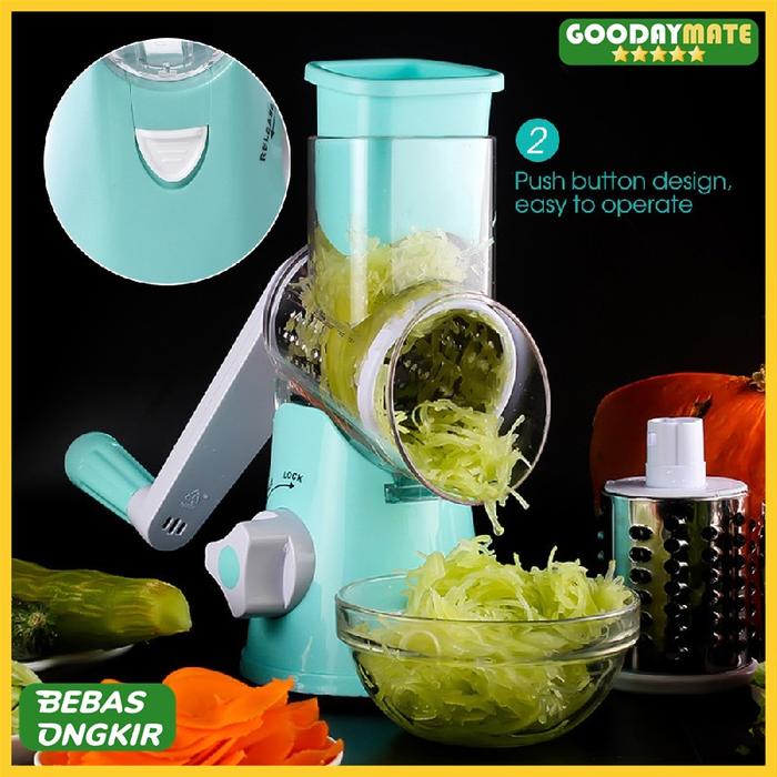 Gambar DUOLVQI Penggiling Sayur Bumbu Dapur Vegetable Cutter Slicer - CY-806 dari Goodaymate Indonesia Kota Administrasi Jakarta Barat Tokopedia