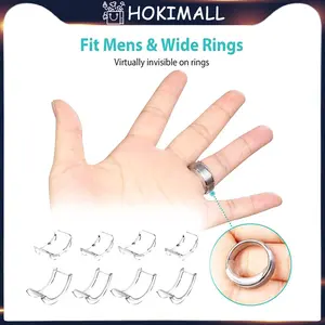 Moonlight Ring Adjuster Pengecil Ukuran Bahan Silikon Transparan