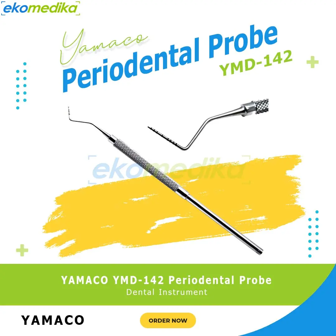 Periodontal Probe Dental Instrument YAMACO YMD-142 Probe Gigi